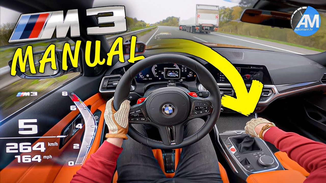 NEW! BMW M3 MANUAL | 480 hp & RWD | 100-200 km/h acceleration🏁 | by Automann in 4K